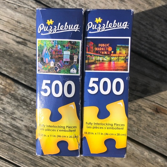- Bundle of 2 500 Pc Puzzles! NEW! - Picture 2 of 6